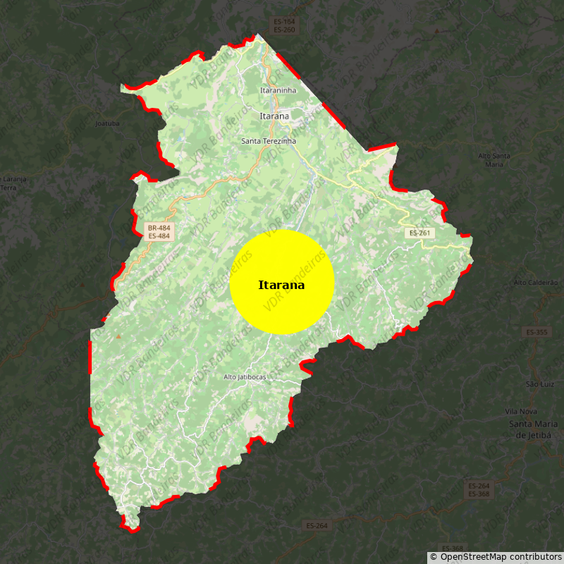 Imagem da Bandeira Itarana