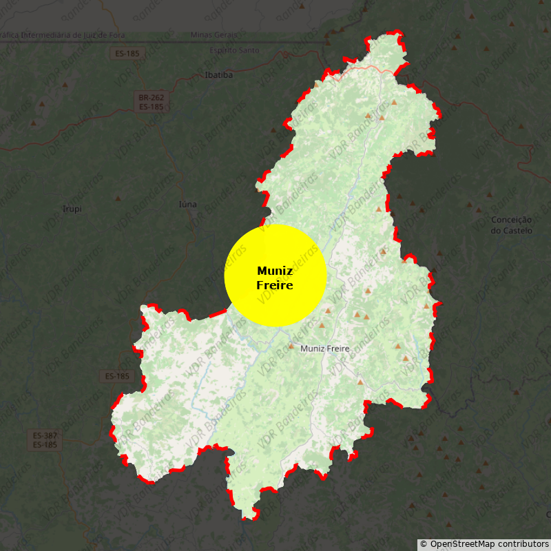 Imagem da Bandeira Muniz Freire