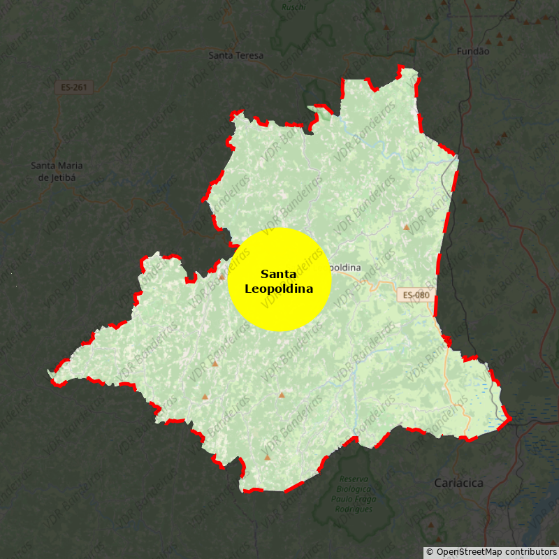 Imagem da Bandeira Santa Leopoldina