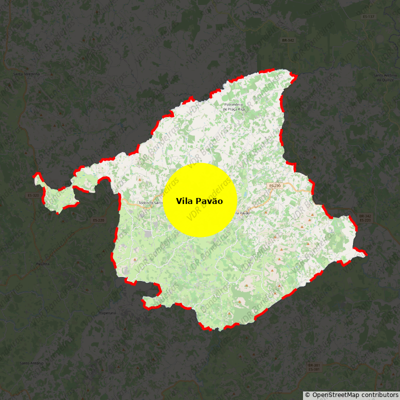 Imagem da Bandeira Vila Pavão