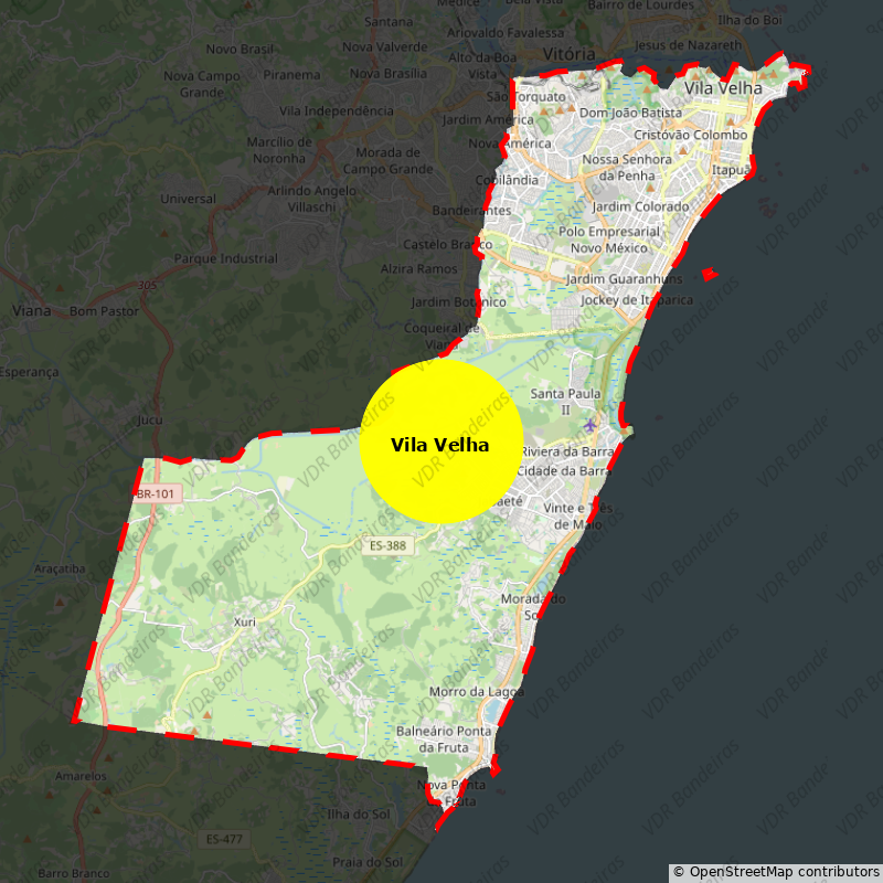 Imagem da Bandeira Vila Velha