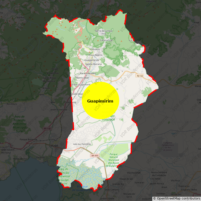 Imagem da Bandeira Guapimirim