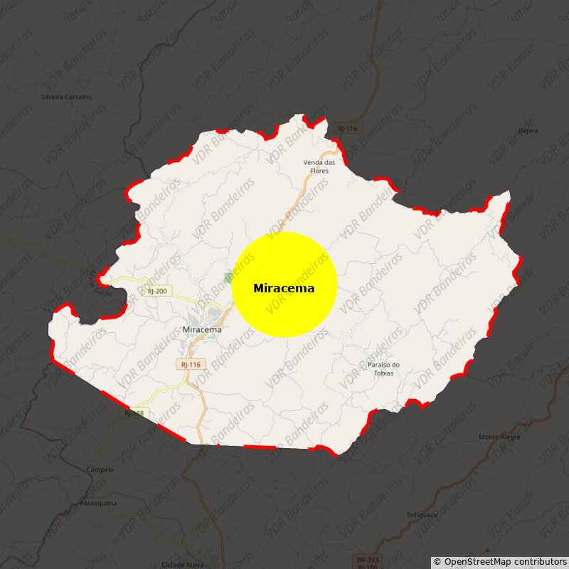 Imagem da Bandeira Miracema