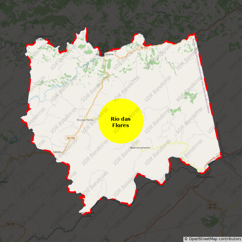 Imagem da Bandeira Rio das Flores