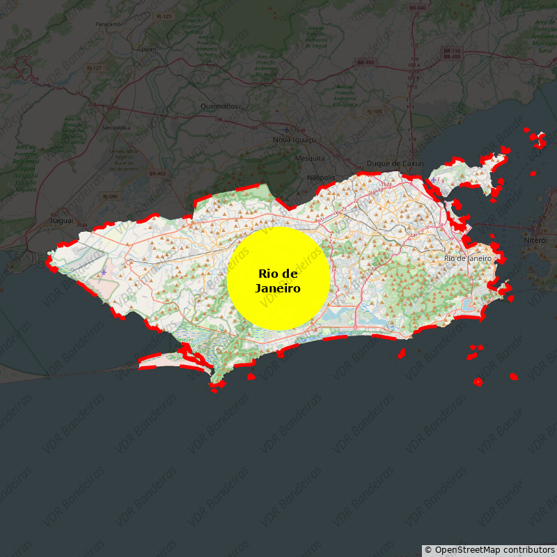 Imagem da Bandeira Rio de Janeiro