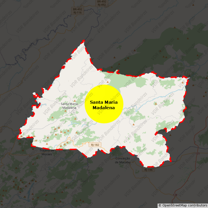 Imagem da Bandeira Santa Maria Madalena