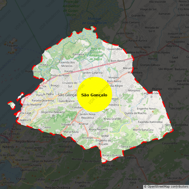 Imagem da Bandeira São Gonçalo