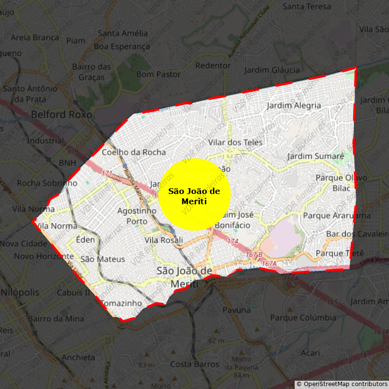 Imagem da Bandeira São João de Meriti