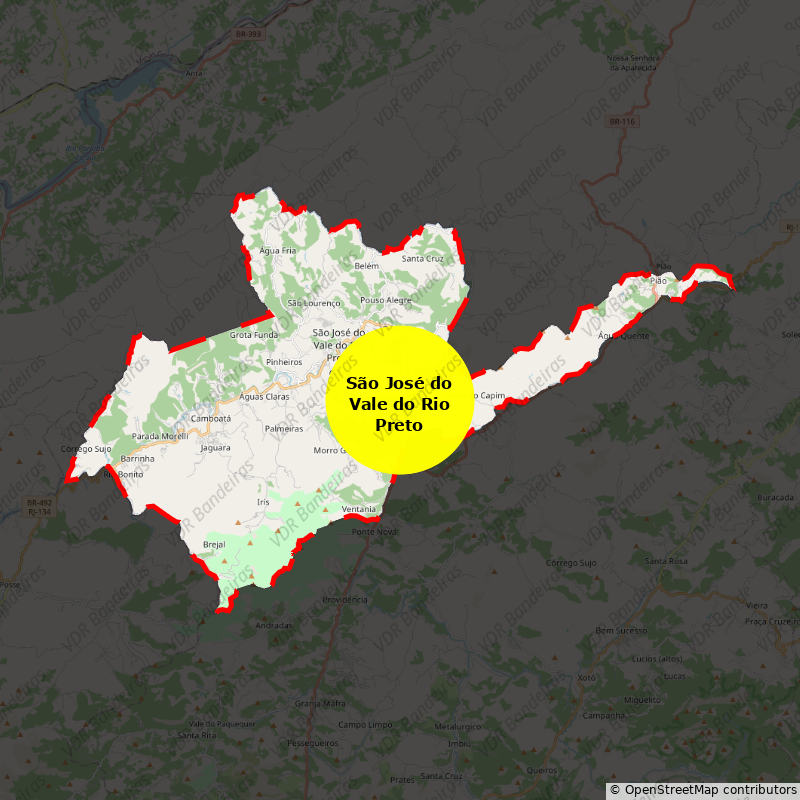 Imagem da Bandeira São José do Vale do Rio Preto