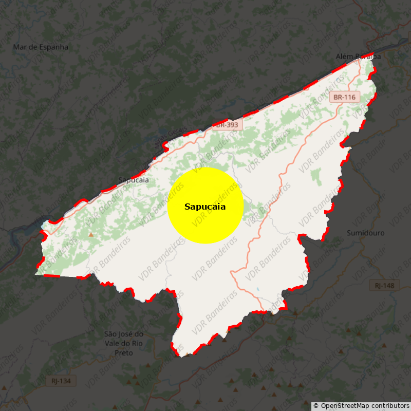Imagem da Bandeira Sapucaia