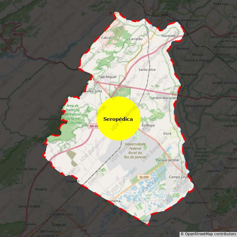 Imagem da Bandeira Seropédica