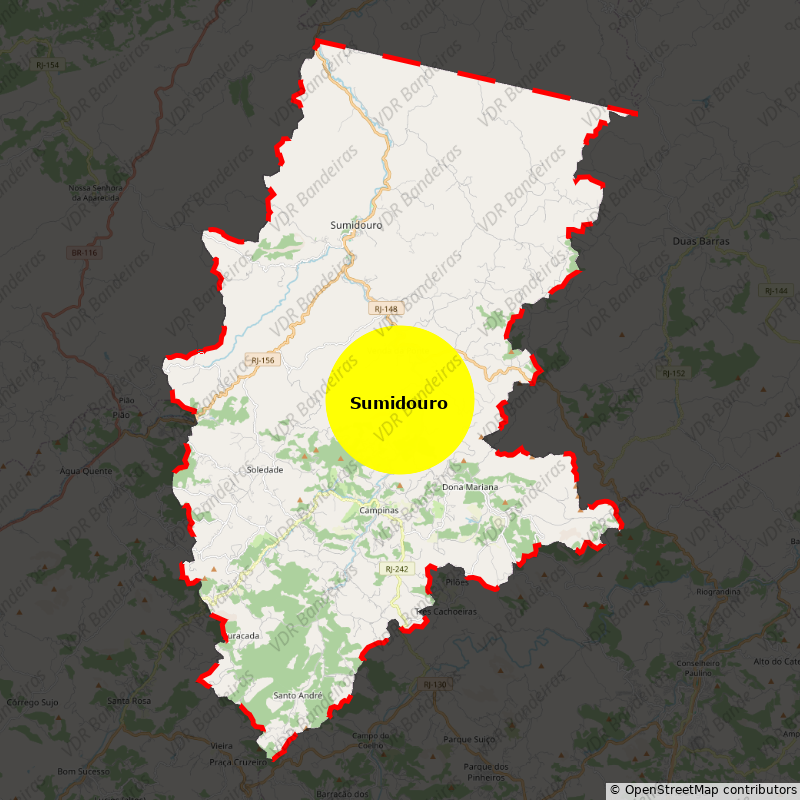 Imagem da Bandeira Sumidouro