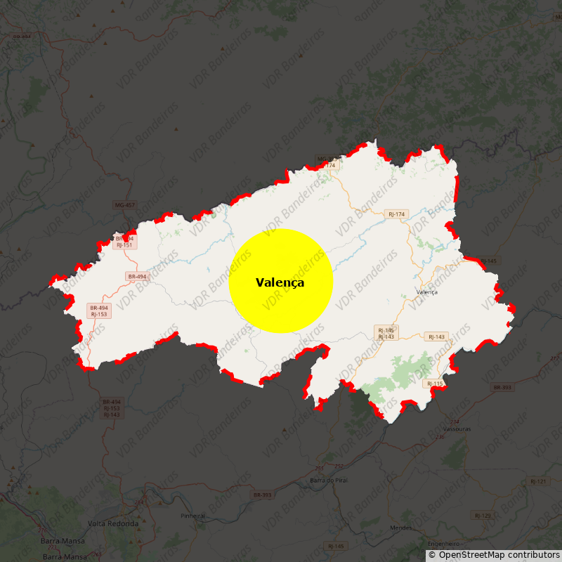 Imagem da Bandeira Valença