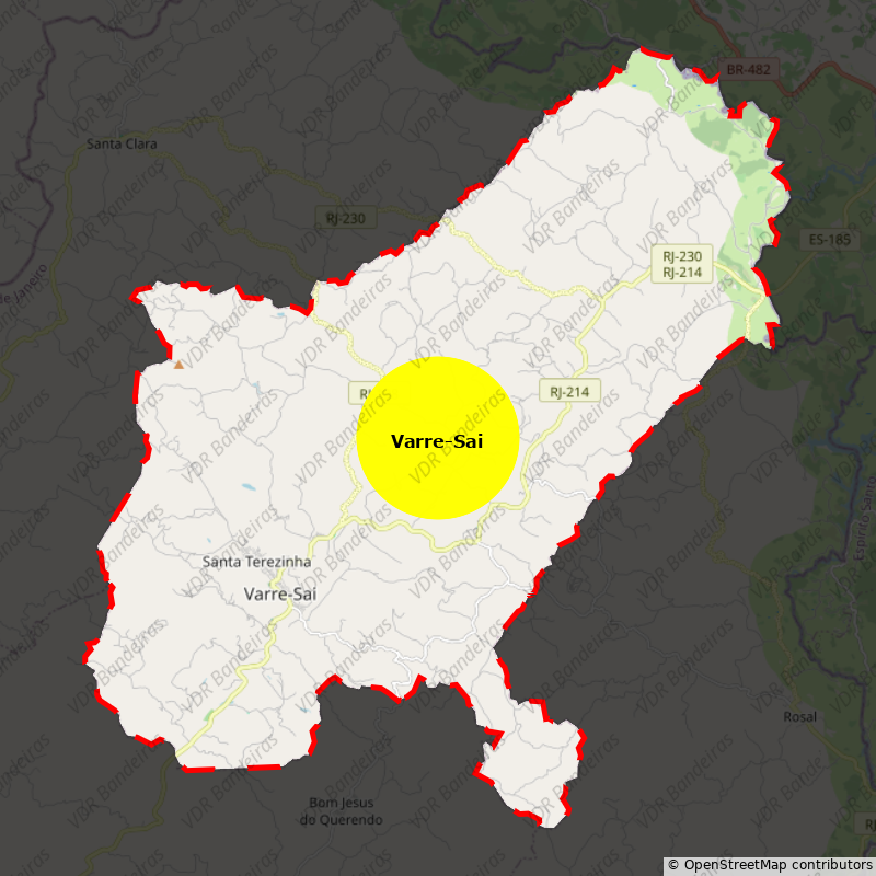 Imagem da Bandeira Varre-Sai