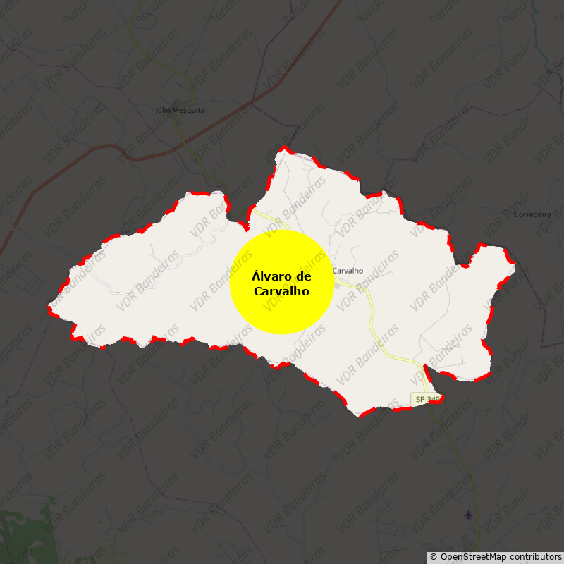 Imagem da Bandeira Álvaro de Carvalho