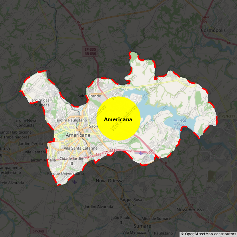 Imagem da Bandeira Americana