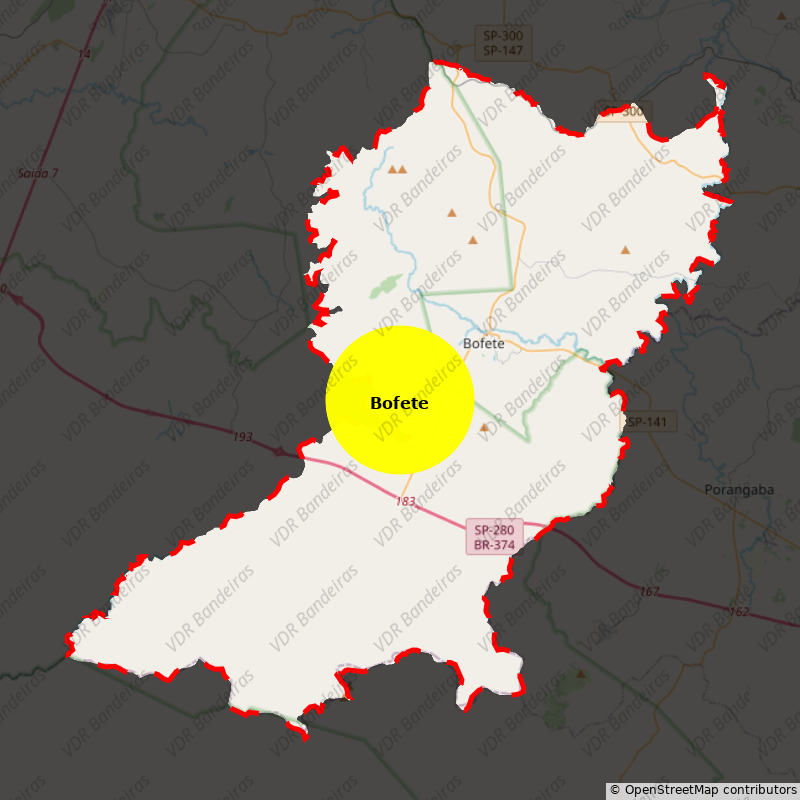 Imagem da Bandeira Bofete