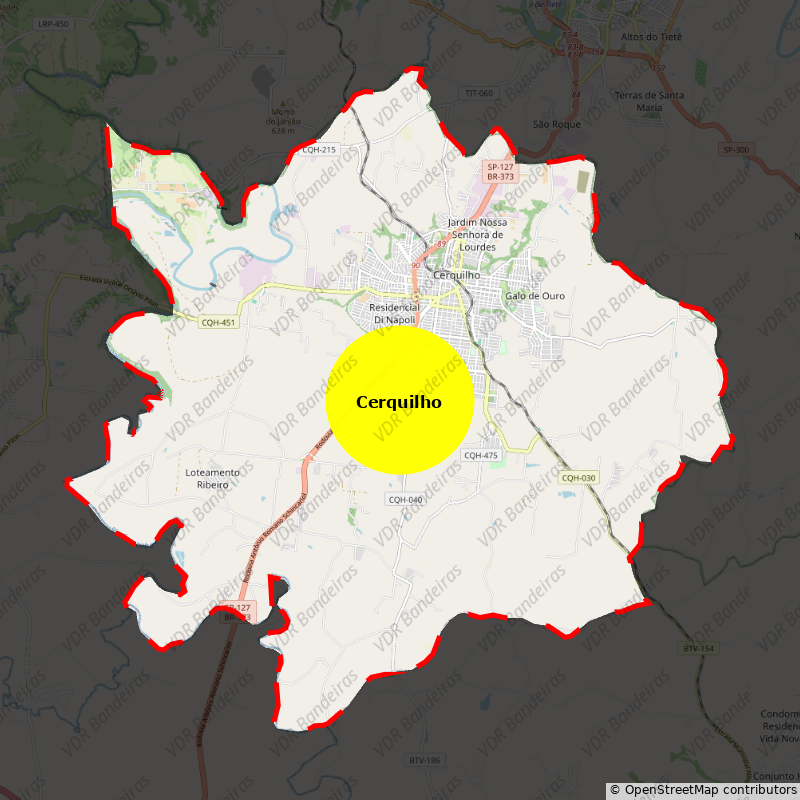 Imagem da Bandeira Cerquilho