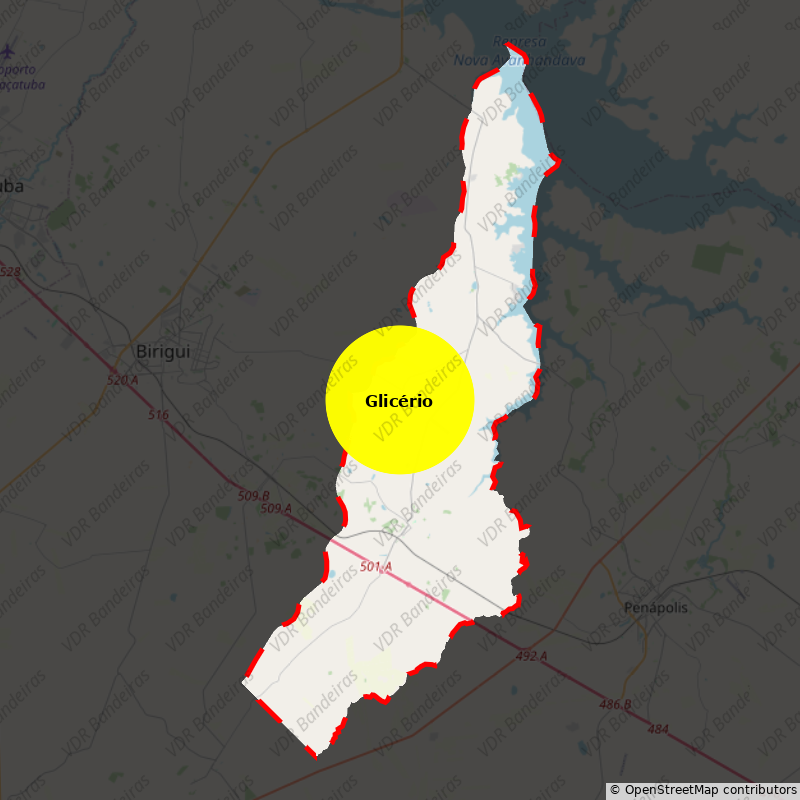 Imagem da Bandeira Glicério