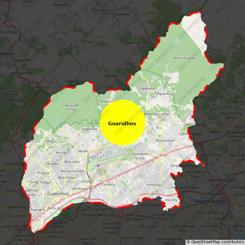 Imagem da Bandeira Guarulhos