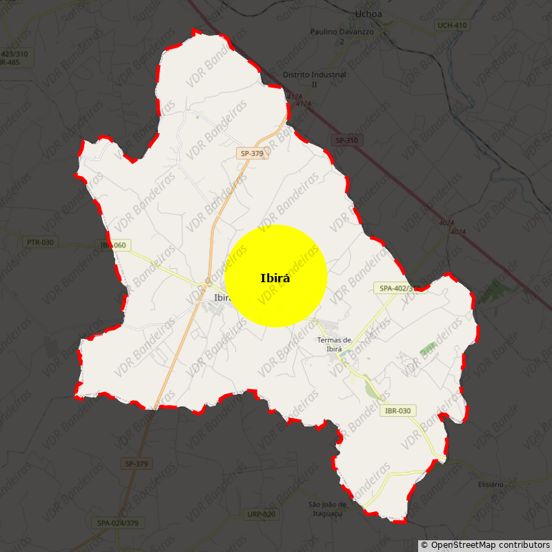 Imagem da Bandeira Ibirá