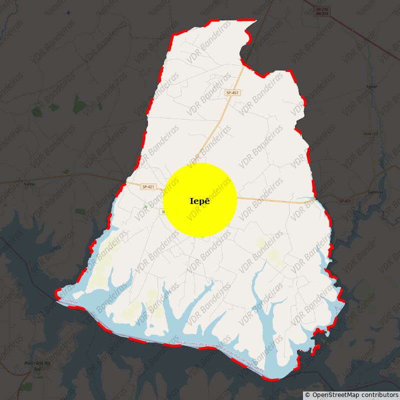 Imagem da Bandeira Iepê