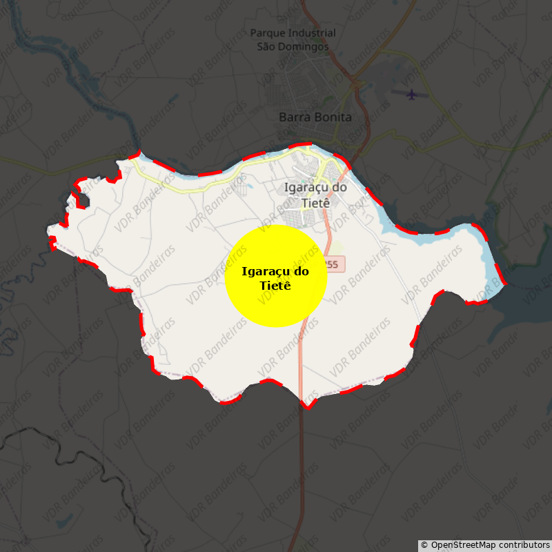 Imagem da Bandeira Igaraçu do Tietê