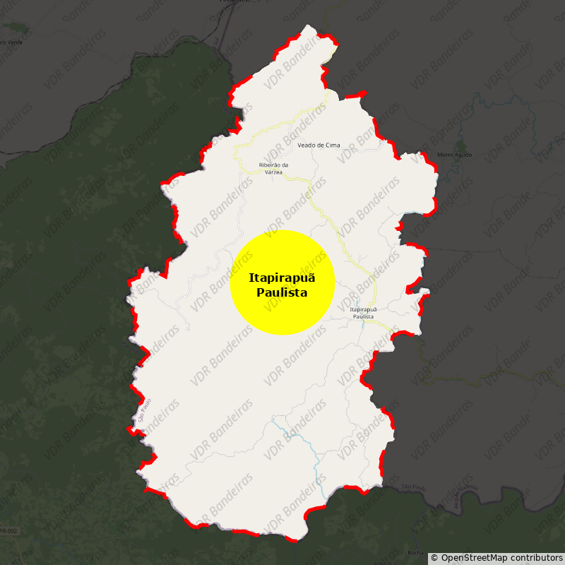 Imagem da Bandeira Itapirapuã Paulista