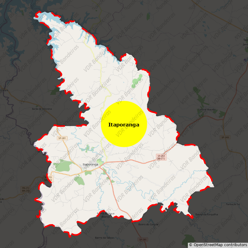 Imagem da Bandeira Itaporanga