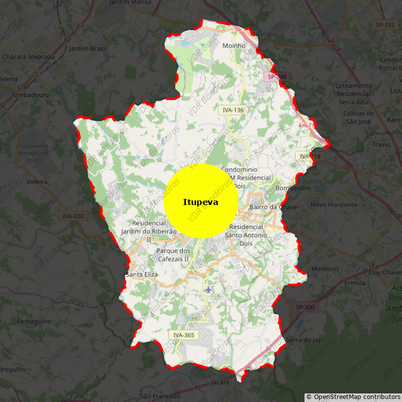 Imagem da Bandeira Itupeva