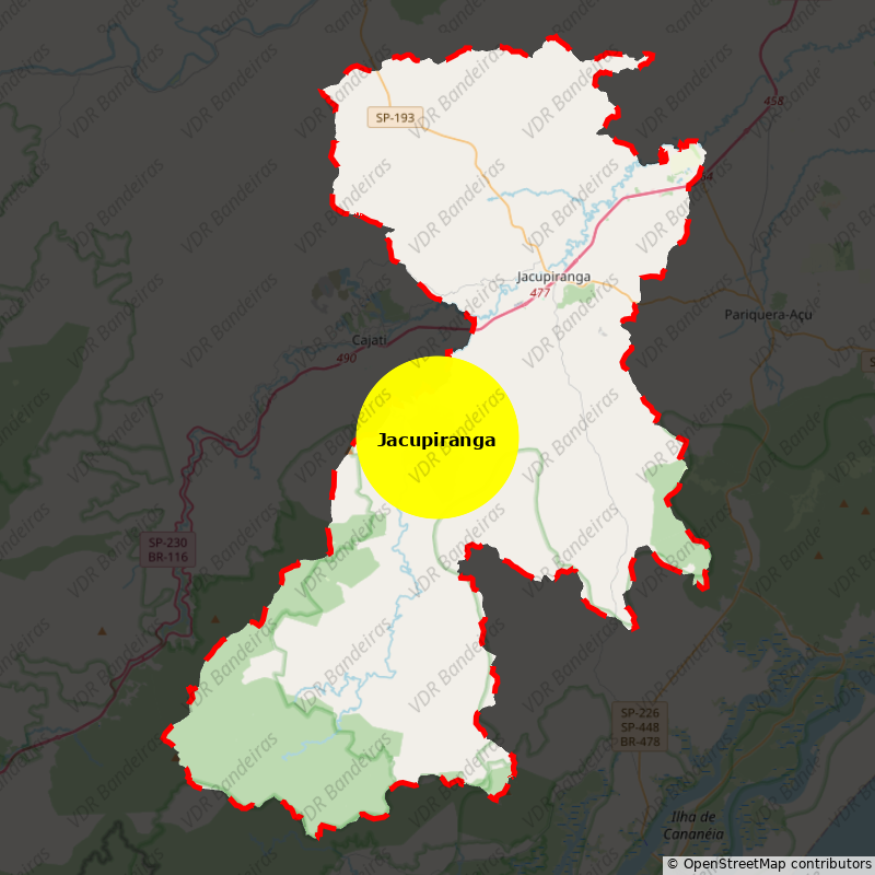 Imagem da Bandeira Jacupiranga