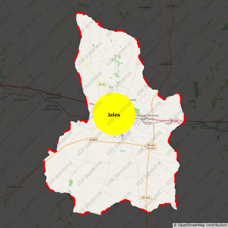 Imagem da Bandeira Jales