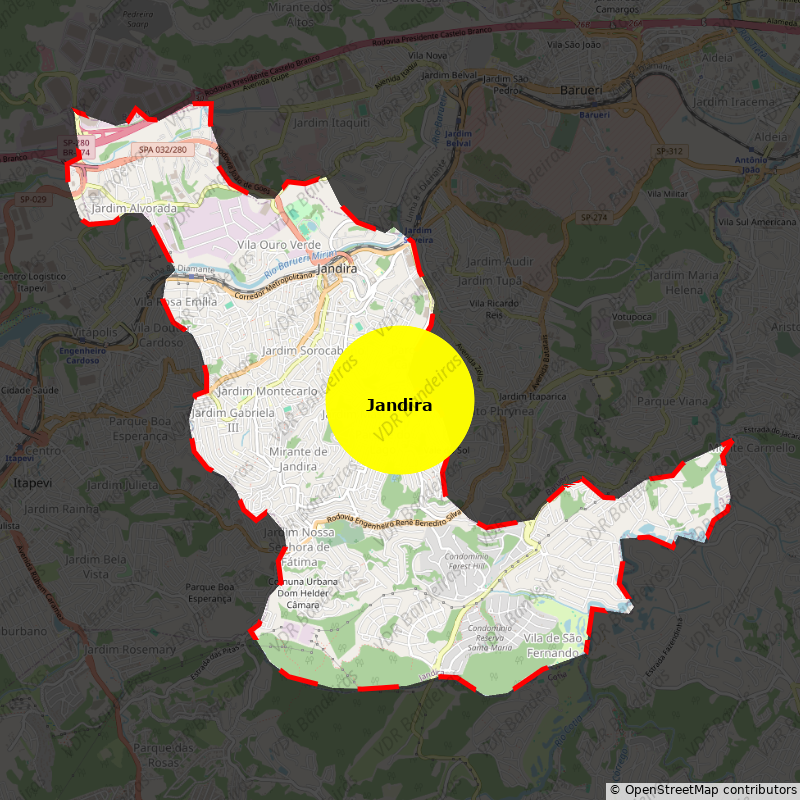 Imagem da Bandeira Jandira