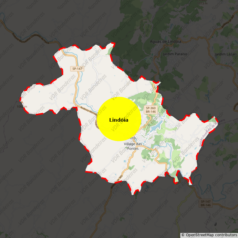 Imagem da Bandeira Lindóia