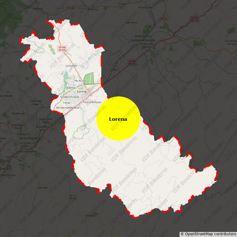 Imagem da Bandeira Lorena