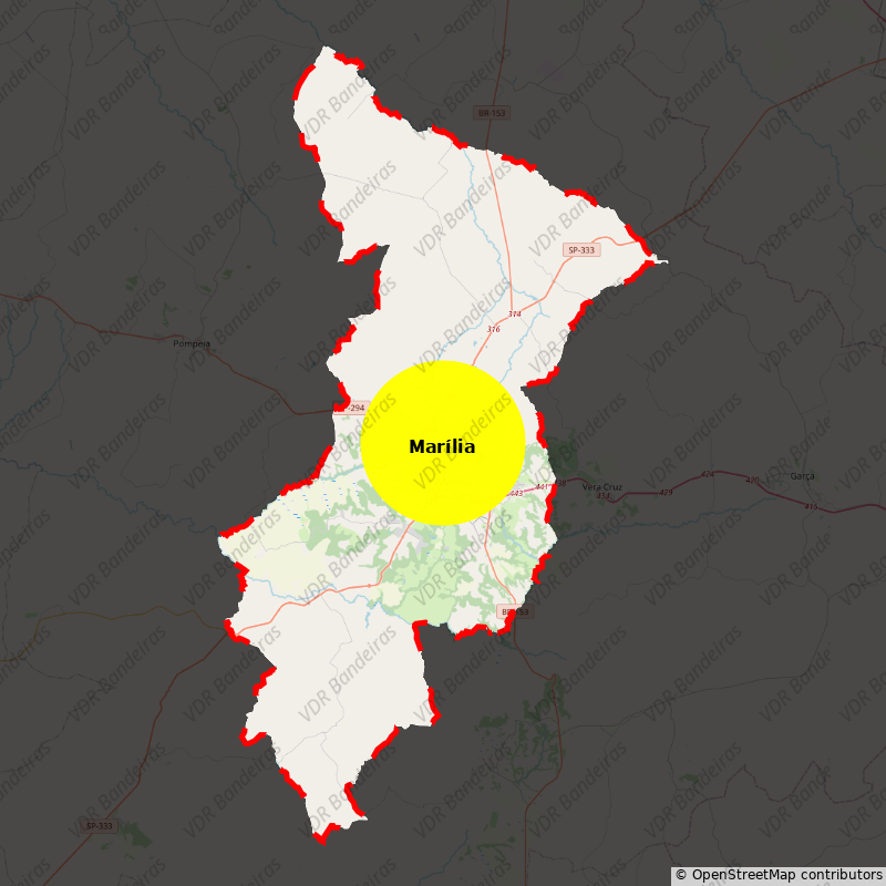 Imagem da Bandeira Marília