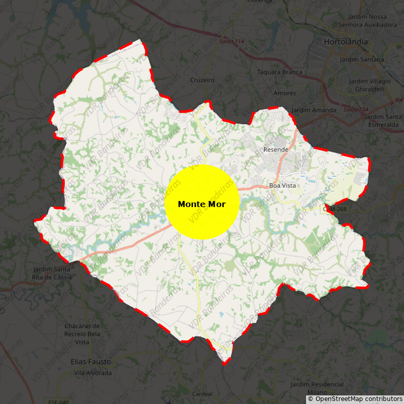 Imagem da Bandeira Monte Mor