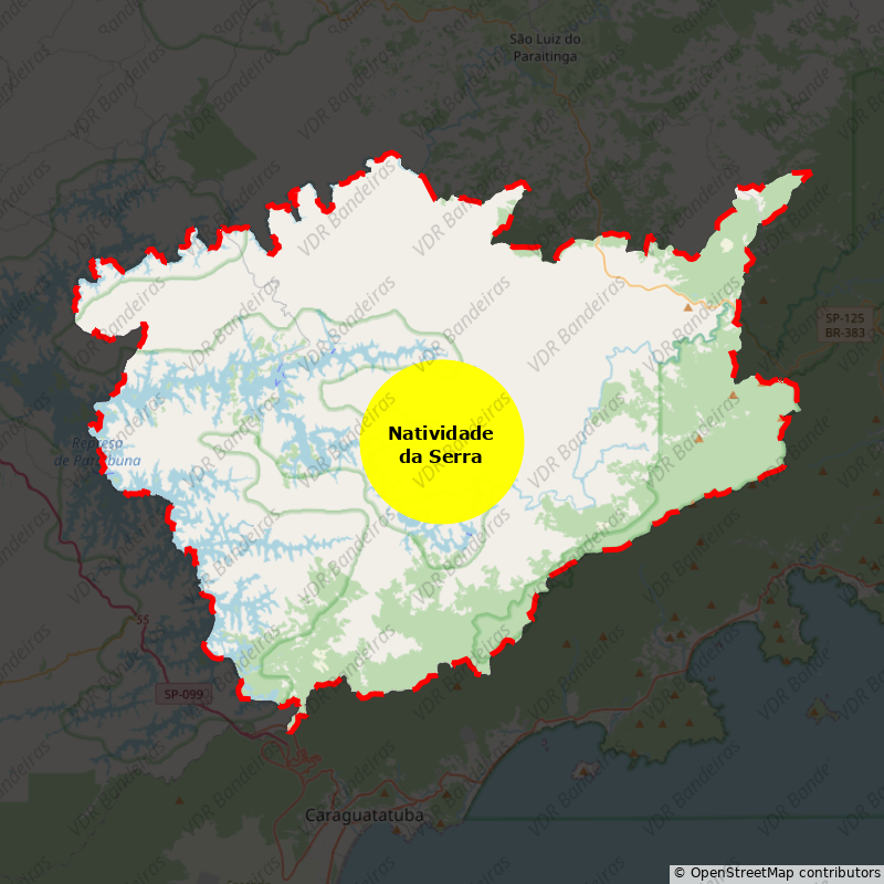 Imagem da Bandeira Natividade da Serra