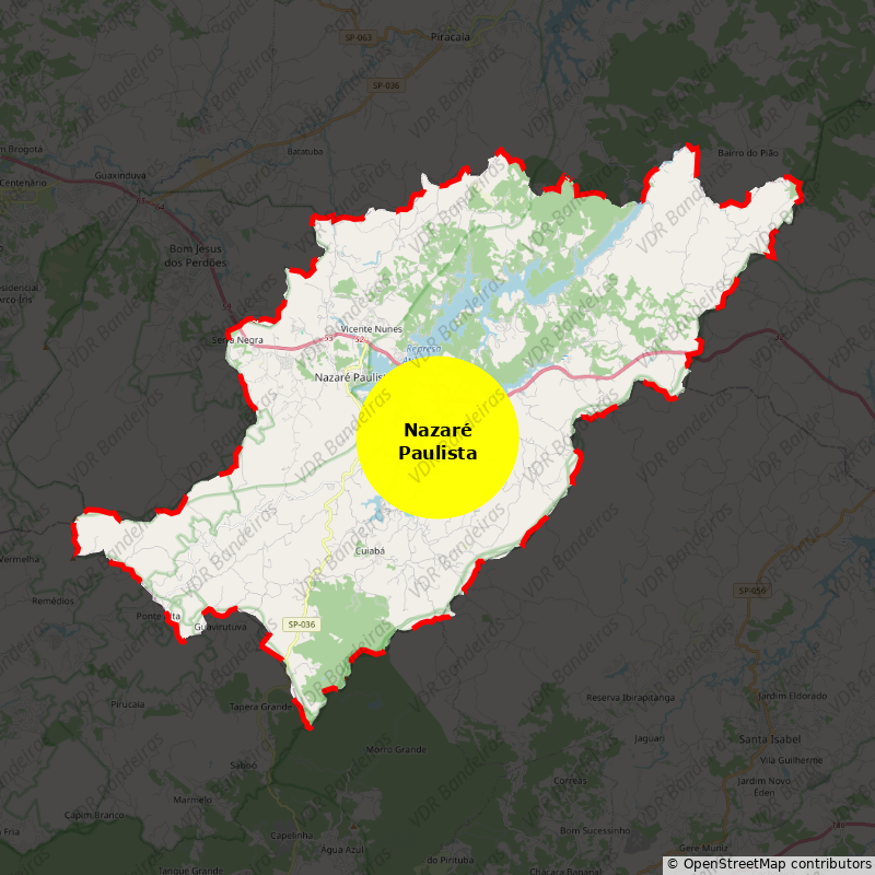 Imagem da Bandeira Nazaré Paulista