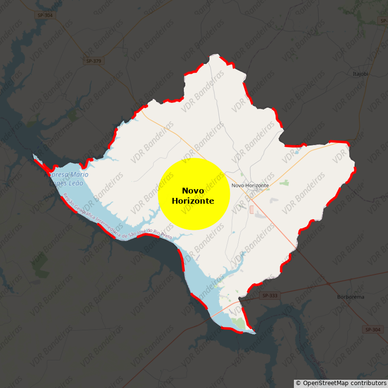 Imagem da Bandeira Novo Horizonte