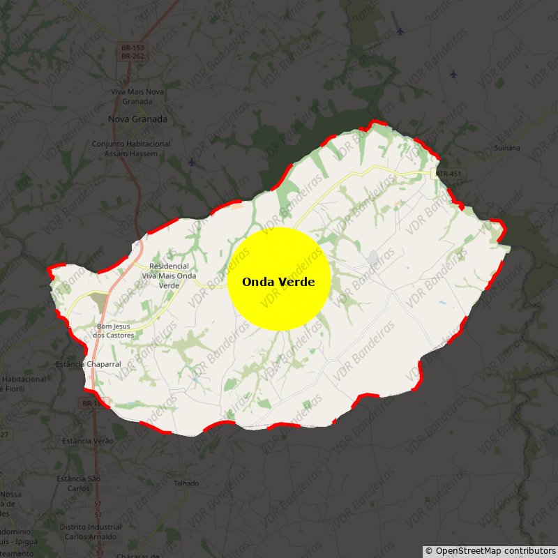 Imagem da Bandeira Onda Verde