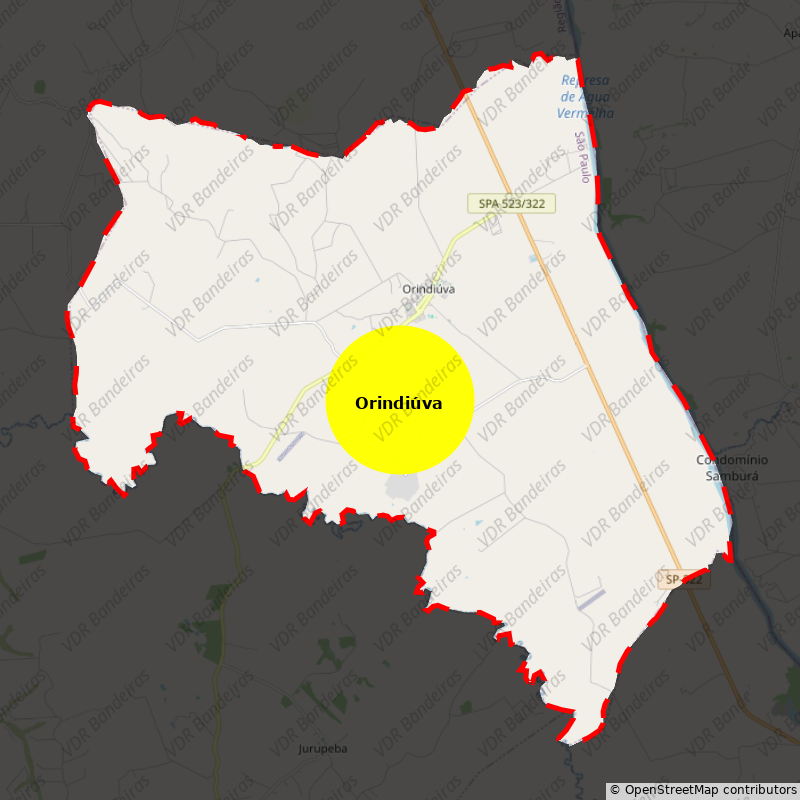 Imagem da Bandeira Orindiúva