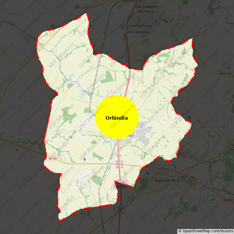 Imagem da Bandeira Orlândia