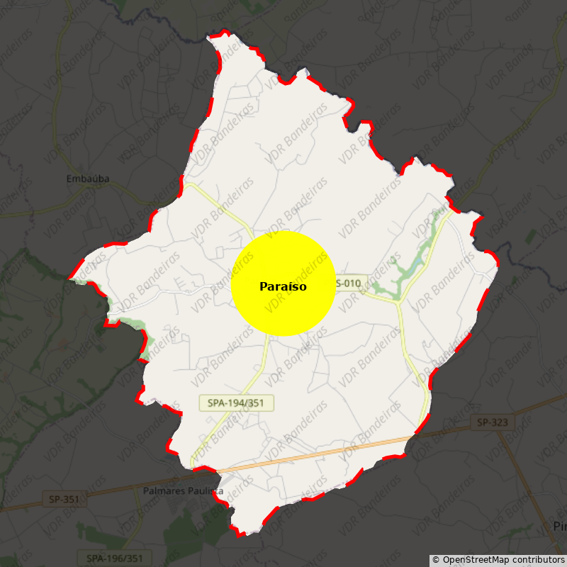 Imagem da Bandeira Paraíso