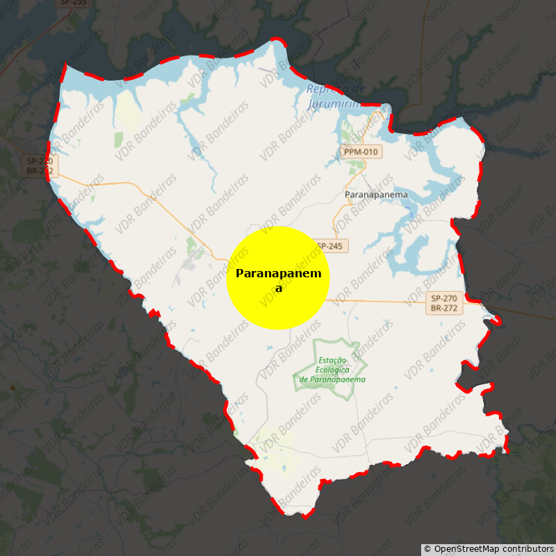 Imagem da Bandeira Paranapanema
