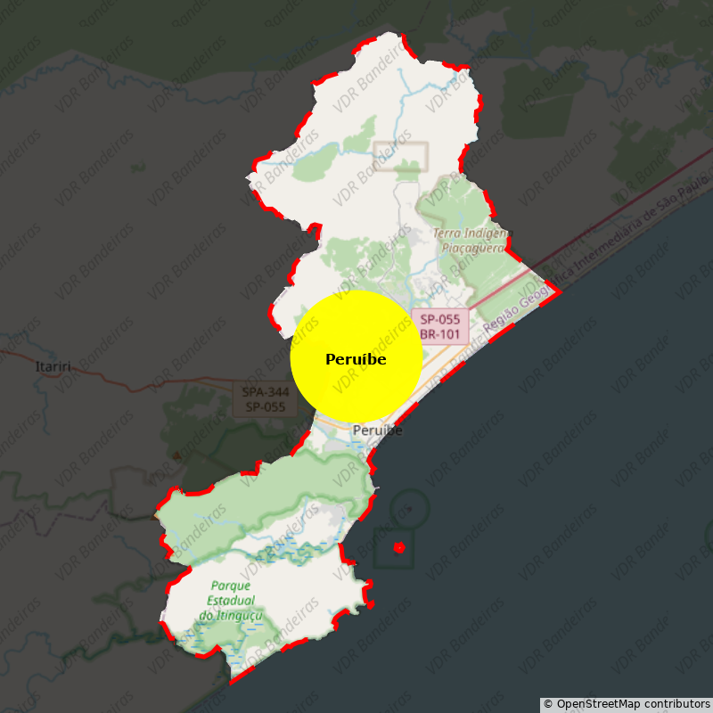 Imagem da Bandeira Peruíbe