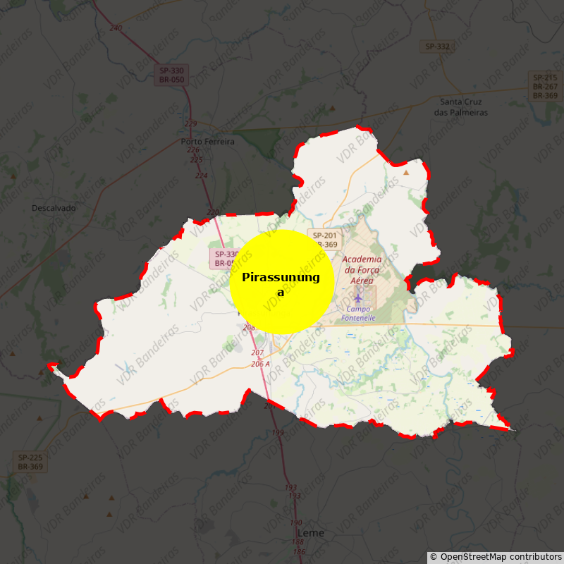 Imagem da Bandeira Pirassununga