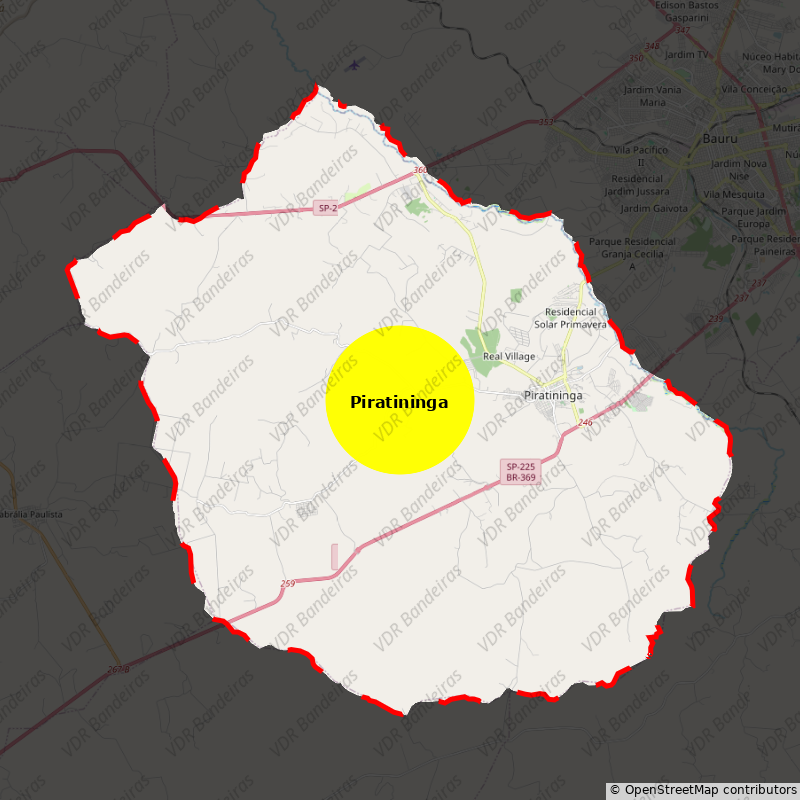 Imagem da Bandeira Piratininga