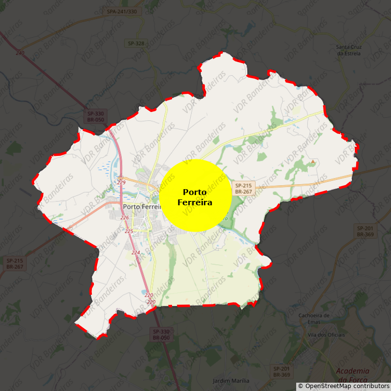 Imagem da Bandeira Porto Ferreira