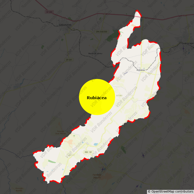 Imagem da Bandeira Rubiácea